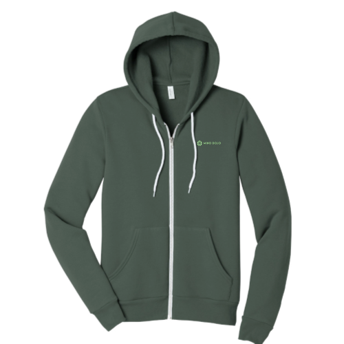 MindDojo - Unisex Sponge Fleece Full-Zip Hooded Sweatshirt