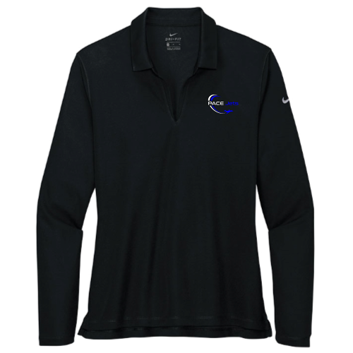 PaceGroup Nike - Ladies Dri-FIT Long Sleeve Polo