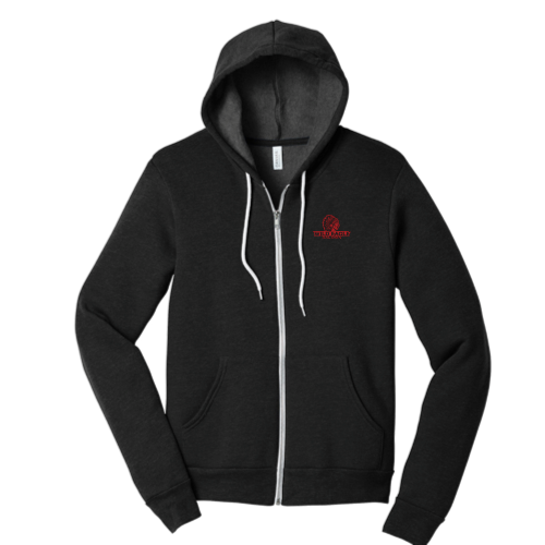WildEagleSaloon - Unisex Sponge Fleece Full-Zip Hooded Sweatshirt
