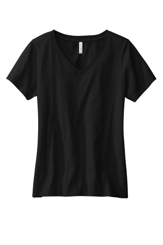 Volunteer Knitwear Women's Daily V-Neck Tee USA-Made LVL45V