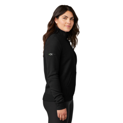 PVFinancial - Nike Ladies Club Fleece Sleeve Swoosh 1/2-Zip