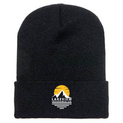 LakeviewInsuranceCo - Adult Cuffed Knit Beanie v2