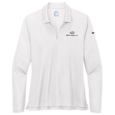 WEHSupply - Nike Ladies Dri-FIT Long Sleeve Polo - v2