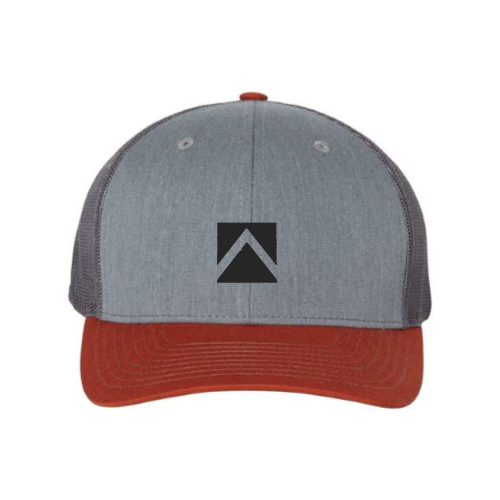 Heather Grey Charcoal Dark Oran