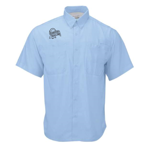 Nebraska State Fair - Paragon Men's Hatteras Performance Short Sleeve Fishing Shirt v2