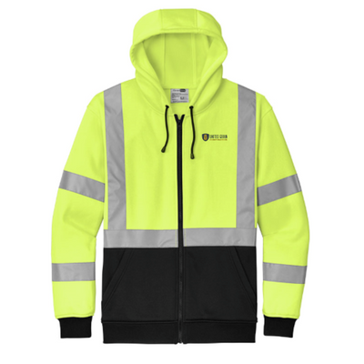 UnitedGrainCorporation - CornerStone A107 Class 3 Heavy-Duty Fleece Full-Zip Hoodie