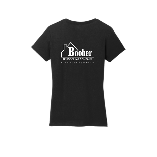 BooherRemodelingCompany - Gildan Ladies Heavy Cotton 100% Cotton V-Neck T-Shirt