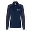 Sigil - Adidas Women's Stripe Block Quarter-Zip Pullover