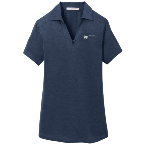 PCFMA - Port Authority Ladies Digi Heather Performance Polo