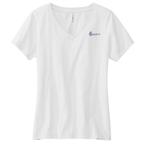 MedicalRCMServices - Volunteer Knitwear Women's Daily V-Neck Tee USA-Made