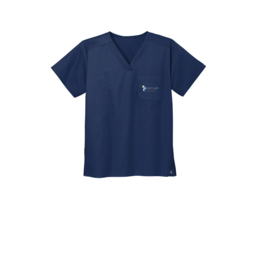 SouthsideCHS - WonderWink Unisex WorkFlex Chest Pocket V-Neck Top WW3160