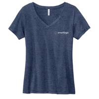 SmartLogic - Volunteer Knitwear - Women's Daily V-Neck Tee USA-Made