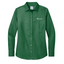 ThermalSupply - Brooks Brothers Women's Wrinkle-Free Stretch Nailhead Shirt - Dark