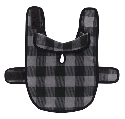 Grey Black Buffalo Check