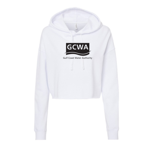 GulfCoastWaterAuthority - Independent Trading - Women's Crop Hoodie