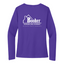 BooherRemodelingCompany - Sport Tek Ladies Long Sleeve V Neck Competitor Tee
