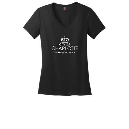 CCGS - District Made Ladies Perfect Weight V-Neck Tee