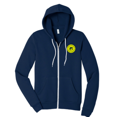 TaimenTransport - Unisex Sponge Fleece Full-Zip Hooded Sweatshirt