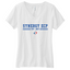 SynergyECP - Volunteer Knitwear Women's Daily V-Neck Tee USA-Made - v4