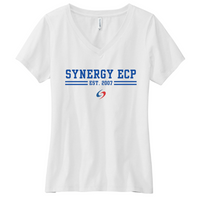 SynergyECP - Volunteer Knitwear Women's Daily V-Neck Tee USA-Made - v4