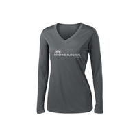 PristineSurgical Sport-Tek Ladies Long Sleeve V-Neck Competitor Tee