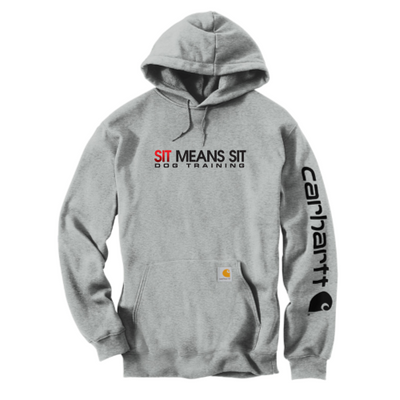 Sit Means Sit - Carhartt Midweight Hooded Logo Sweatshirt
