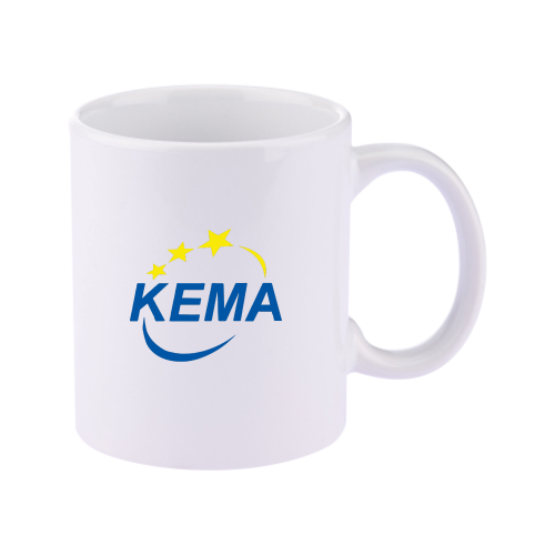 KEMA - 11oz Basic C Handle Ceramic Mug