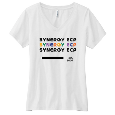 SynergyECP - Volunteer Knitwear Women's Daily V-Neck Tee USA-Made - v3