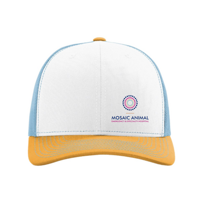 White Columbia Blue Yellow