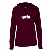 Ignite - B-Core L/S Women's Hood Tee v2