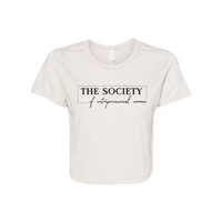 SocietyOfEntrepreneurialWomen(SOEW) - Ladies' Flowy Cropped T-Shirt