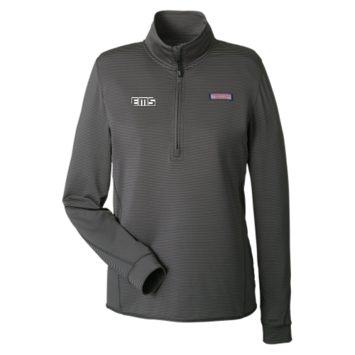 EMS - Ladies' Microstripe Sankaty Half-Zip Pullover Vineyard Vines