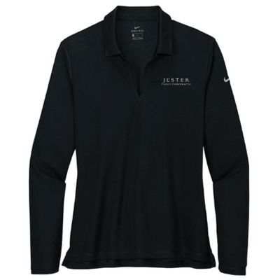 JesterFamilyChiropractic - Nike - Ladies Dri-FIT Long Sleeve Polo