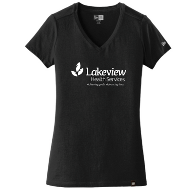 LakeviewHealthServicesInc - Era Ladies Heritage Blend V-Neck Tee