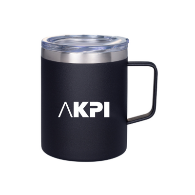 AgencyKPI - Prime Line 12oz Vacuum Insulated Stainless Steel Coffee Mug
