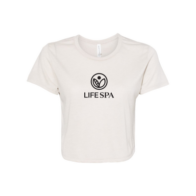 Lifetime - Flowy Cropped T-Shirt