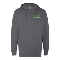 Twins Lawn Service - Independent Trading Midweight Hooded Sweatshirt