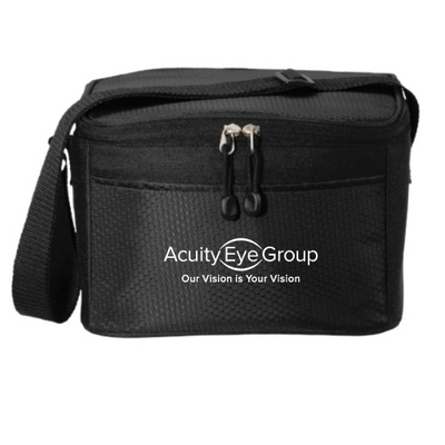 AcuityEyeGroup - Port Authority 6-Can Cube Cooler - Embroidered