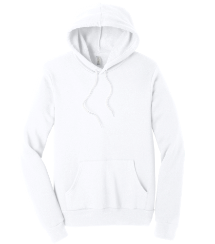 EMB Unisex Poly/Cotton Hooded Pullover Sweatshirt 3719
