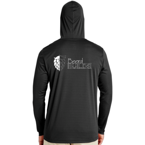BeerdBuilds - Men's Zone Performance Hooded T-Shirt