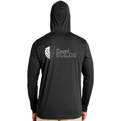 BeerdBuilds - Men's Zone Performance Hooded T-Shirt