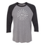 NBS - Next Level Unisex Triblend Three-Quarter Raglan T-Shirt v1