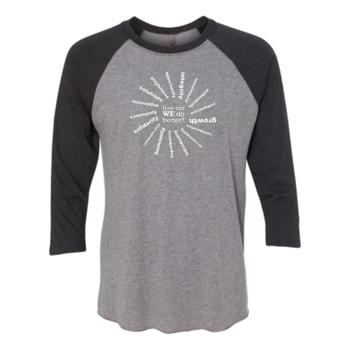 NBS - Next Level Unisex Triblend Three-Quarter Raglan T-Shirt v1