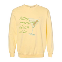 JamesStreetMedSpaTeam - Pigment-Dyed Crewneck Sweatshirt v1