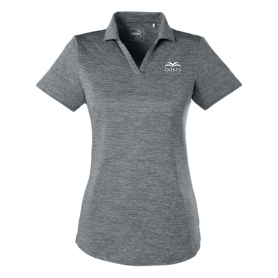 OasisSeniorAdvisors - Ladies' Icon Heather Polo v2