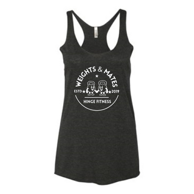 Hinge Fitness - Next Level Women's Triblend Racerback Tank v2