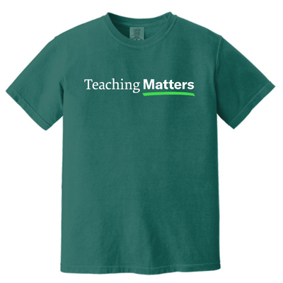 TeachingMatters - Unisex Comfort Colors Vintage Tee