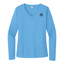 ValleyJanitorial - Sport Tek Ladies Long Sleeve V Neck Competitor Tee
