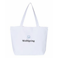 OasisSeniorAdvisors - 24.5L Canvas Zippered Tote v1