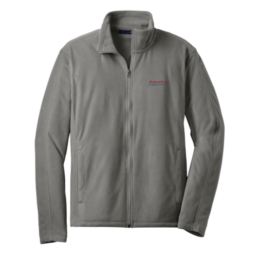 American Flags and Cutlery - Port Authority Men's Microfleece Jacket v2